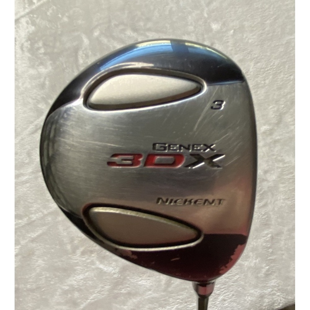 NICKENT GENEX 3DX FAIRWAY 3 WOOD STIFF ALDILA NV GRAPHITE